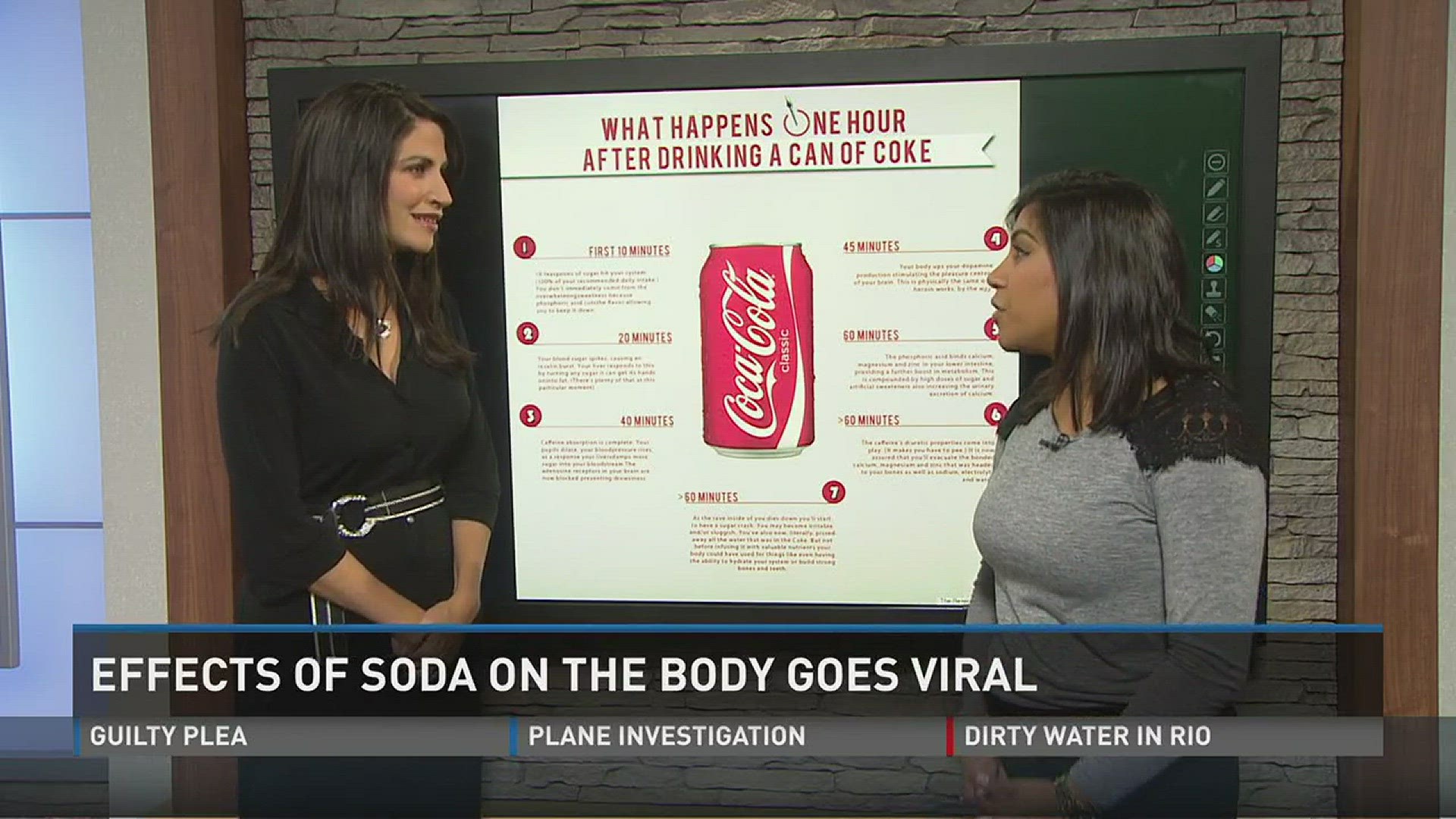 Effects of soda on the body goes viral