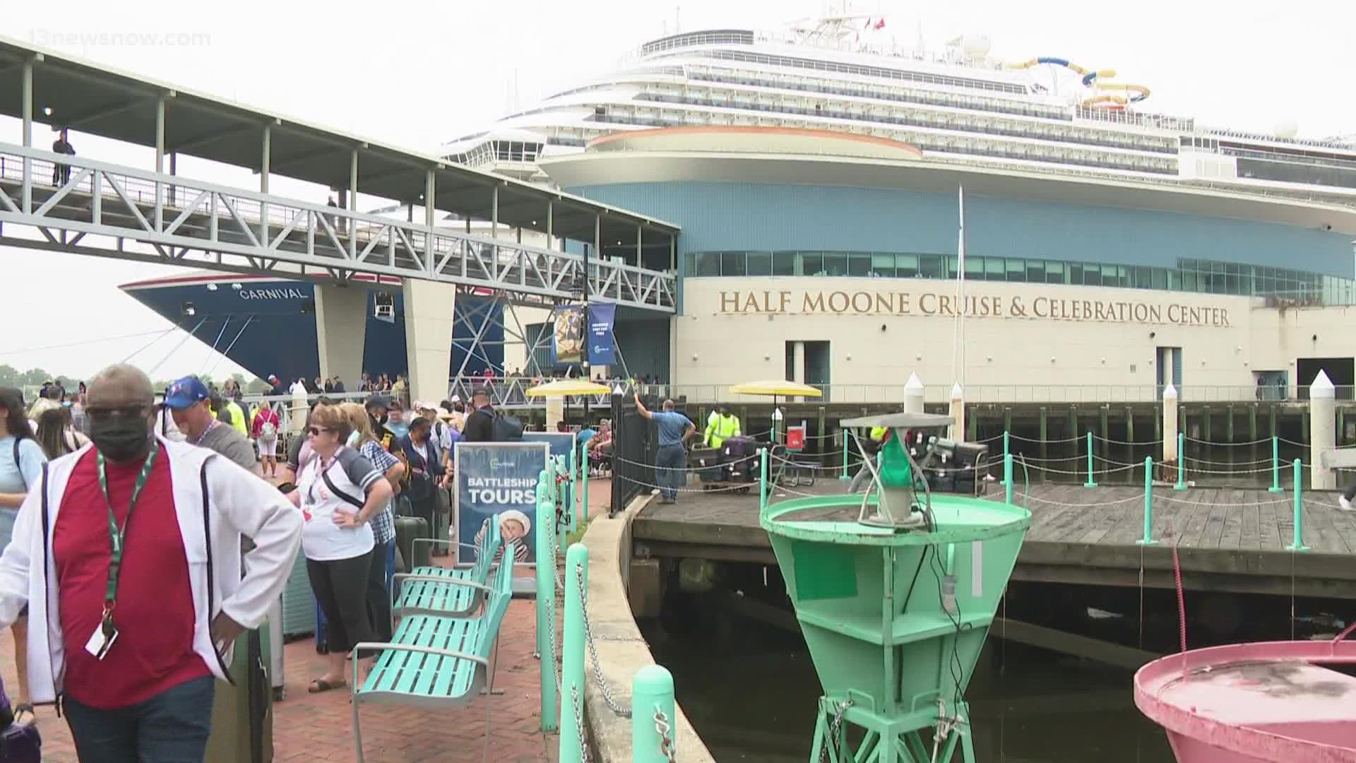 The U.S. Coast Guard said it would investigate after passengers reported nausea and vomiting from a chemical smell and fumes on the cruise ship.