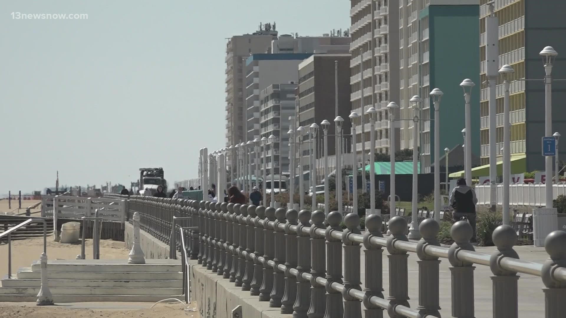 As thousands of college students are expected at the Oceanfront, Virginia Beach's police chief said the department canceled people’s time off to increase staffing.