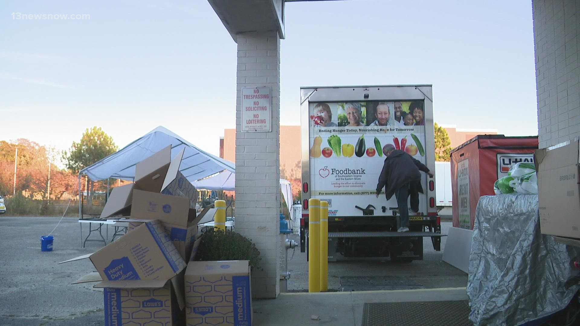 On a day to give thanks, there are people in Hampton Roads deciding to give meals.