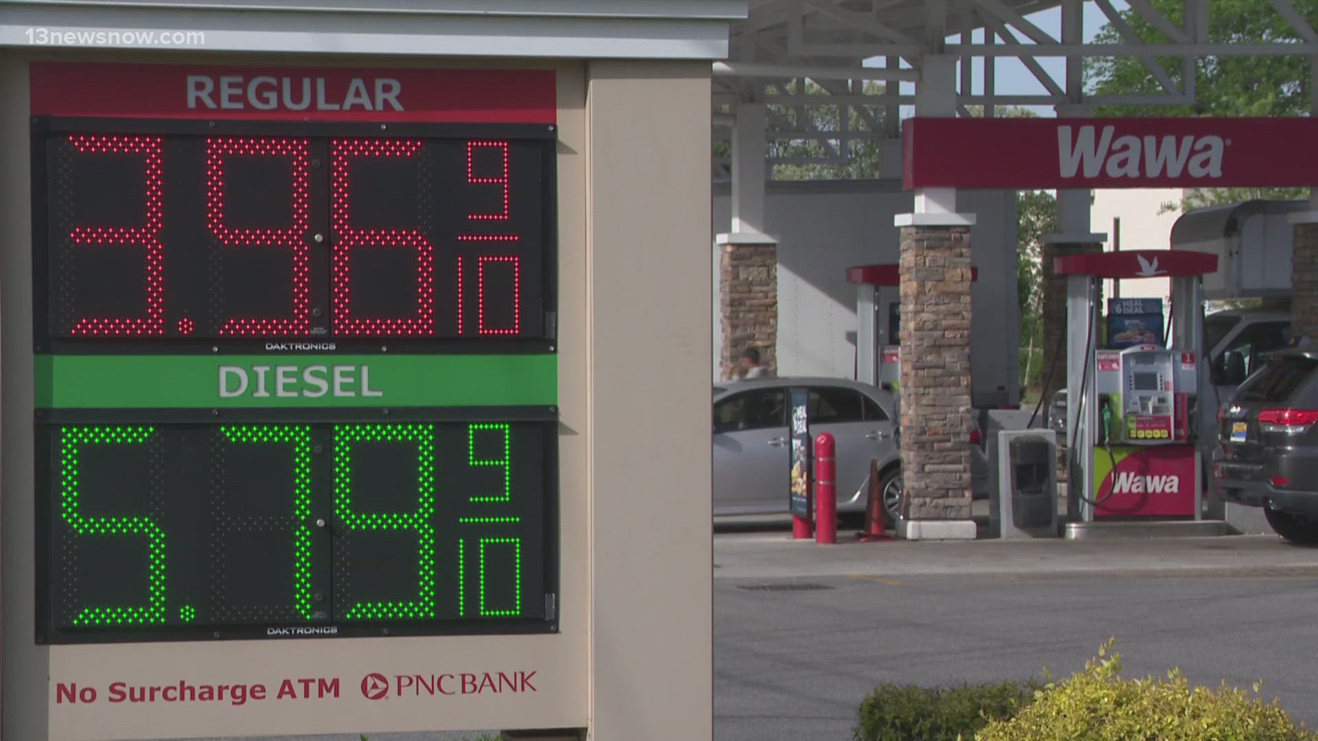 Gas prices remain high as war impacts oil supply | 13newsnow.com