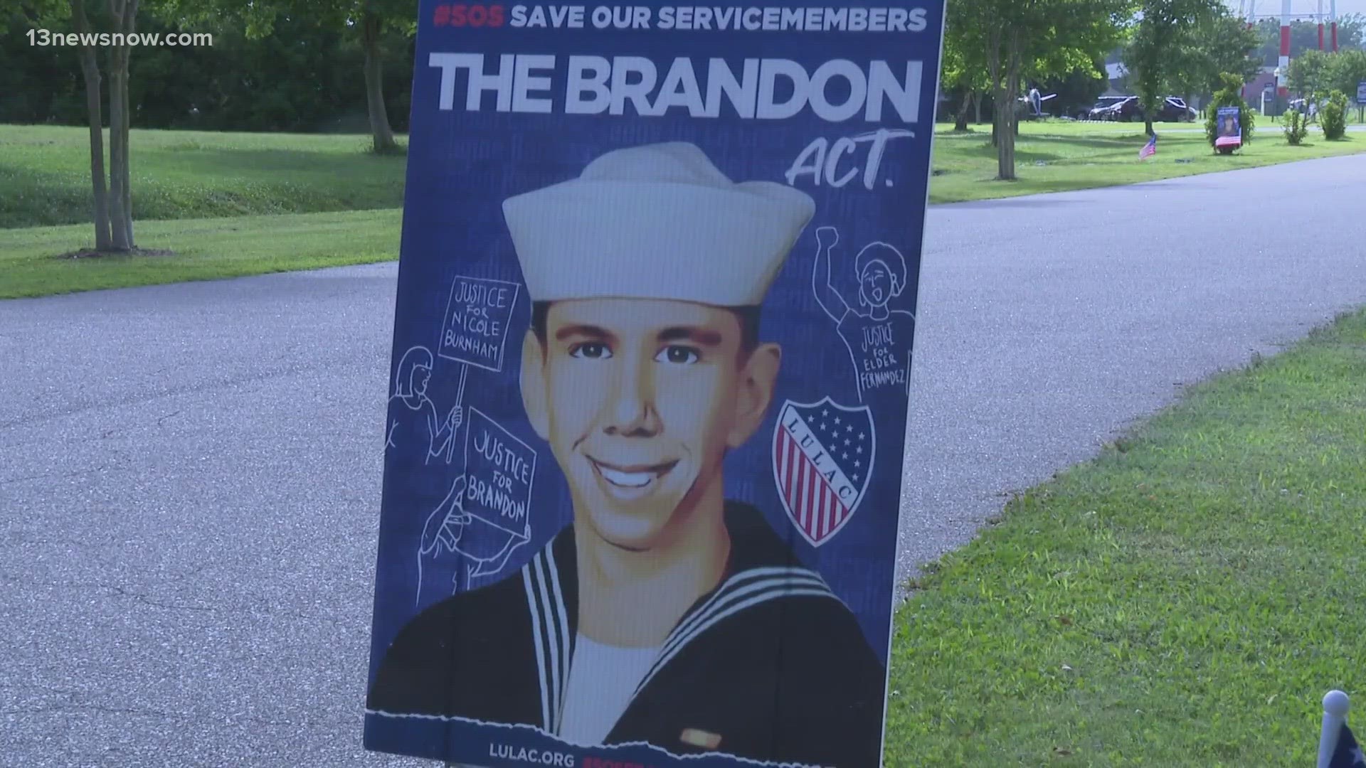 The Brandon Caserta Foundation says the Coast Guard is the only branch of the U.S. Armed Forces which has failed to enact the Brandon Act.