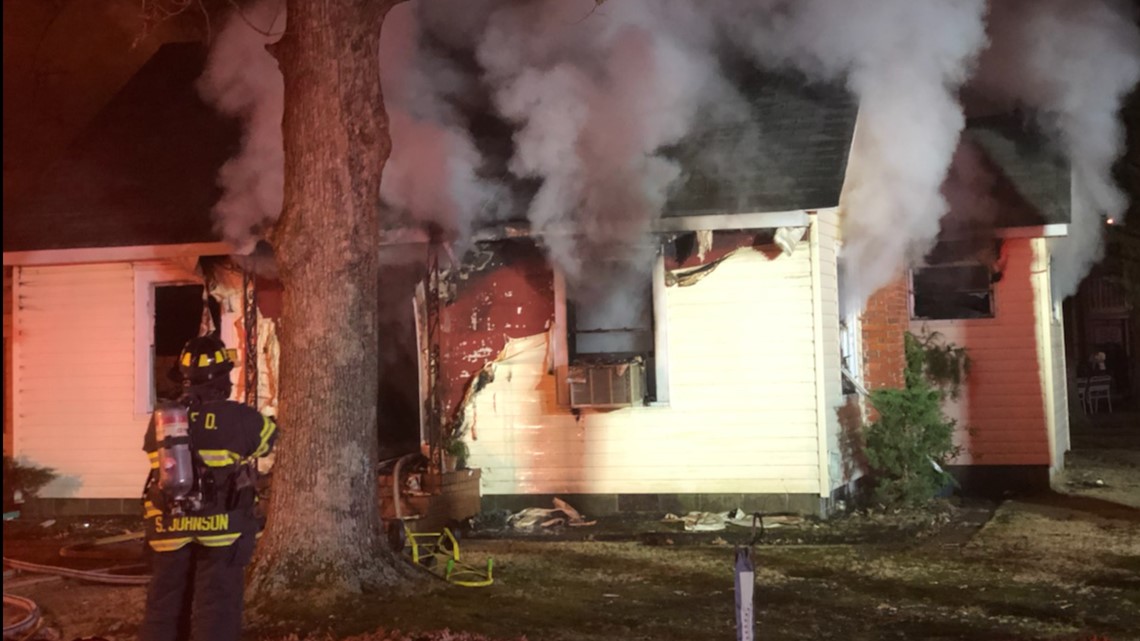 Person found dead in house fire in Newport News on Christmas Day