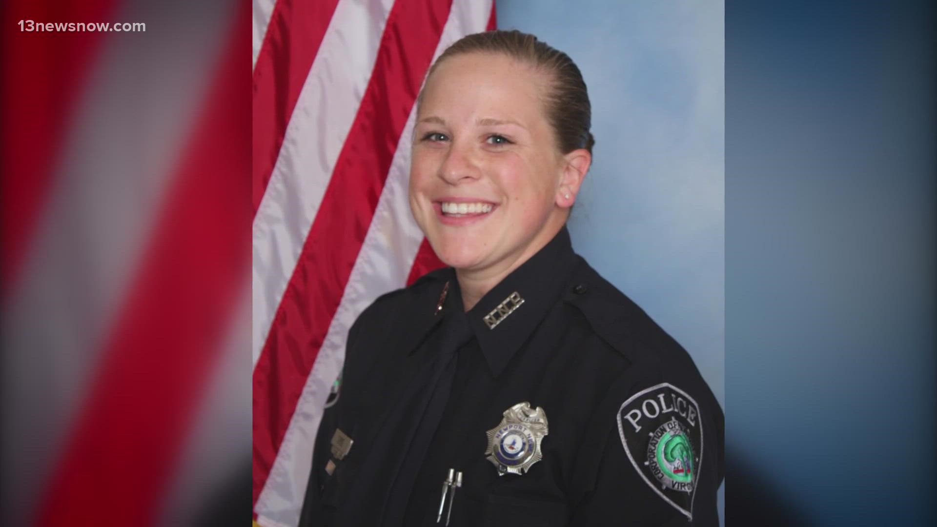 The vehicle dragged Officer Thyne along with it, and she died after the car crashed into a tree. At times, tears could be heard and seen in the courtroom.