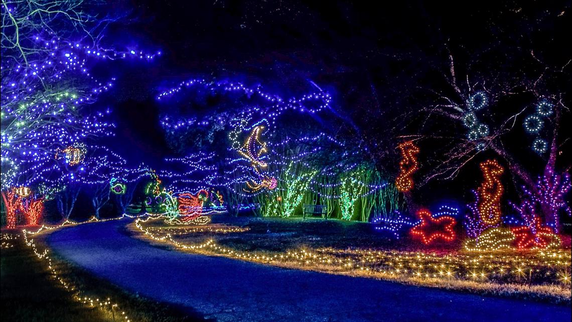 Dominion Energy Garden of Lights returns to Norfolk Botanical Garden