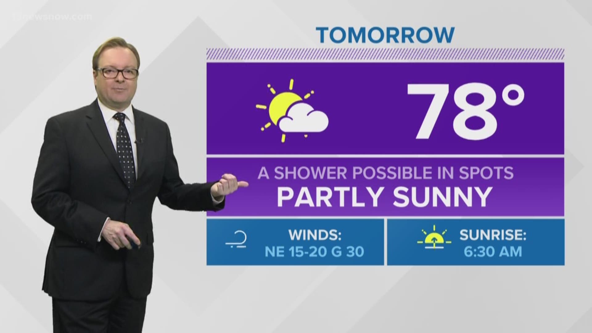 Meteorologist Evan Stewart brings you the forecast from the Weather Authority.