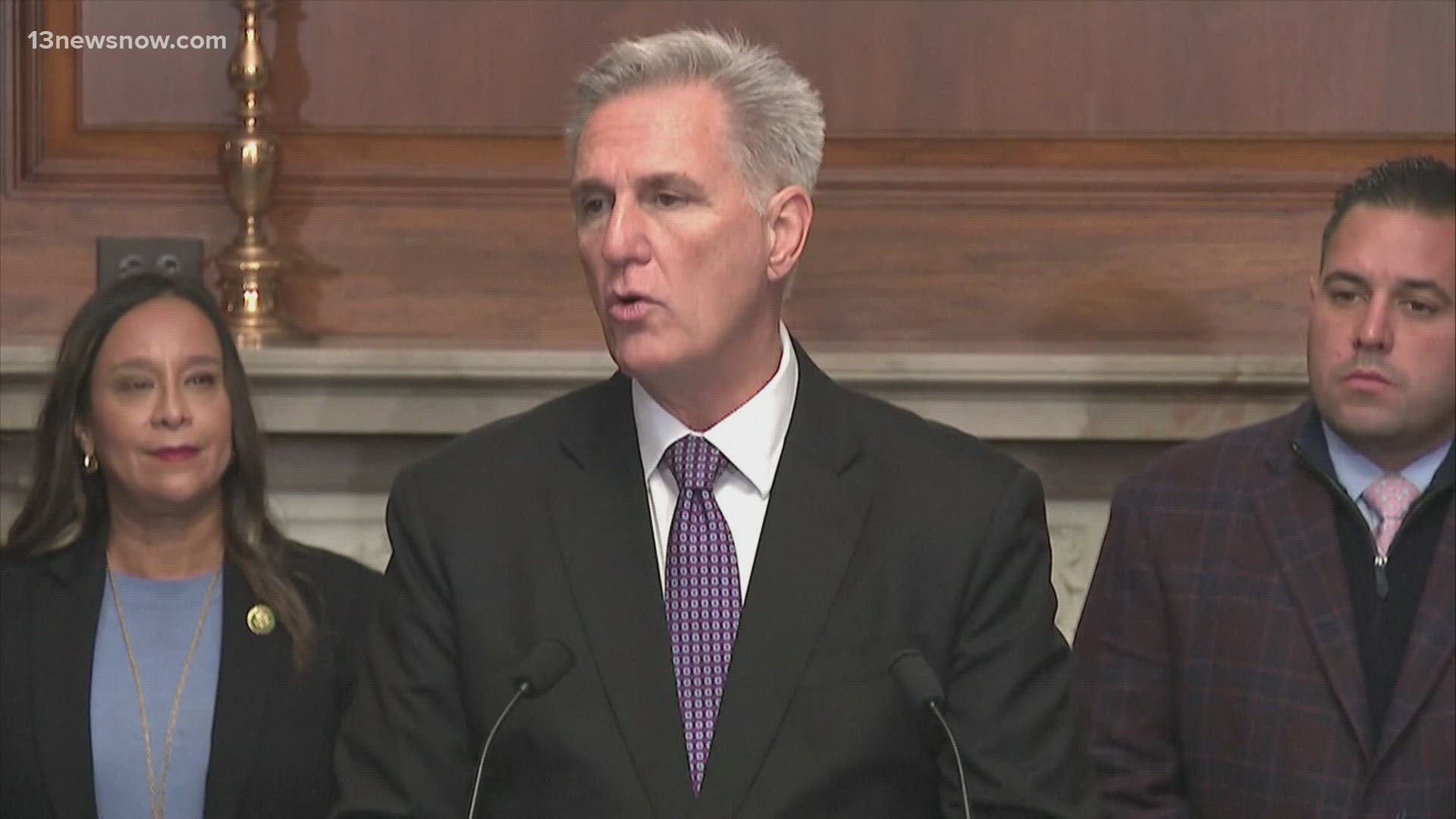 Even if McCarthy can muster the Republican votes to pass the spending bill, it's almost certainly dead on arrival in the Senate, sending him back to square one.