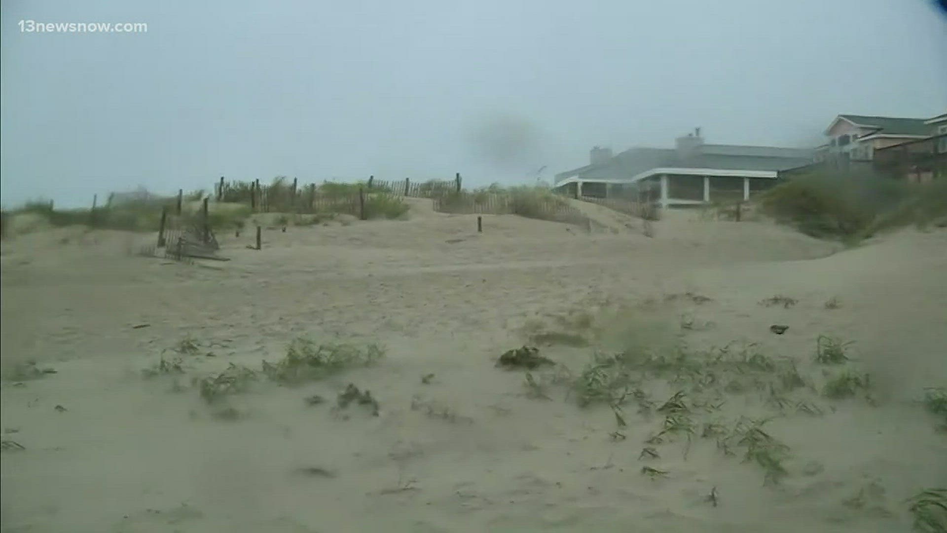The Outer Banks are feeling the effects of Hurricane Florence
