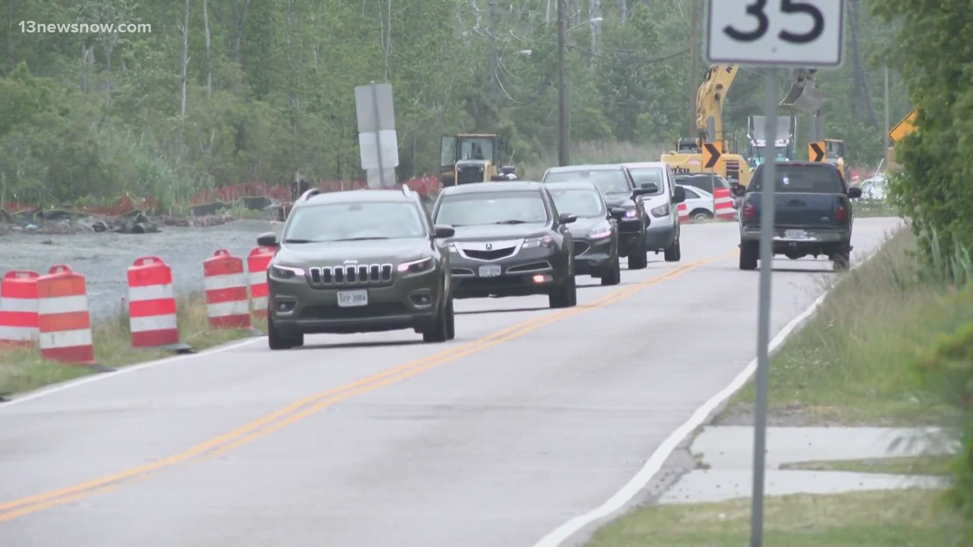 Safety improvements and flooding fixes are on the way to Sandbridge Road in Virginia Beach.