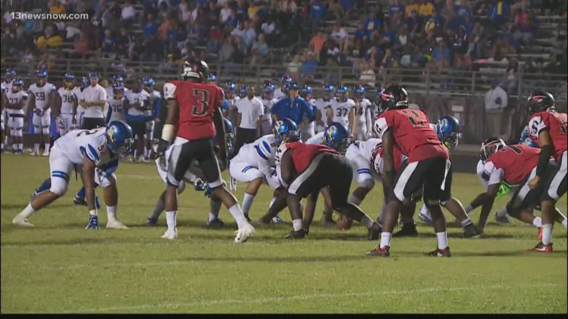 A couple of key games on the South Side saw Oscar Smith win easily over Nansemond River 35-8 and Bayside holds off First Colonial 19-16.