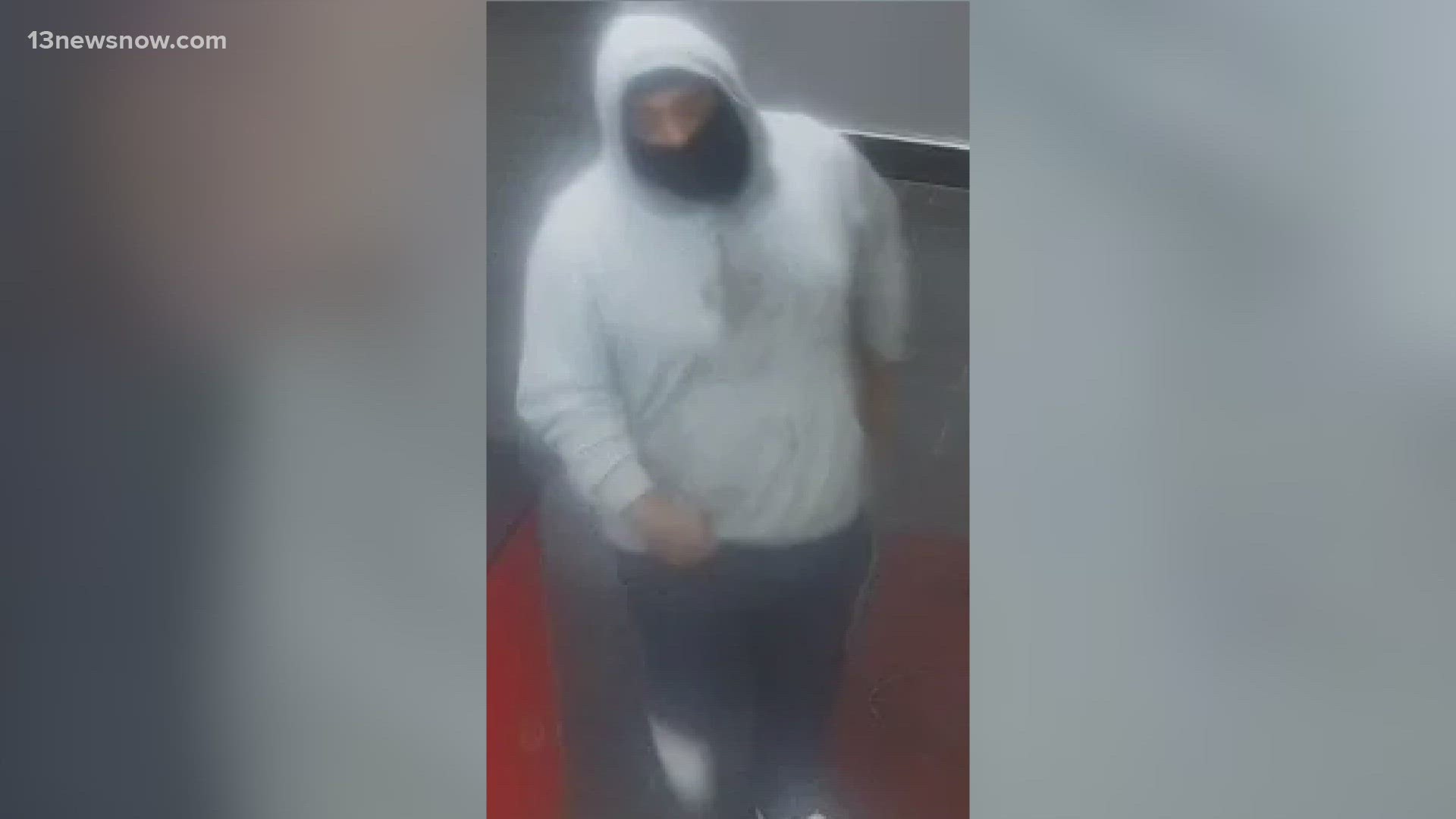 Hampton Police say this is the person they believe shot and killed a 17-year-old Rally's employee on Wednesday. If you recognize him call Hampton Police.
