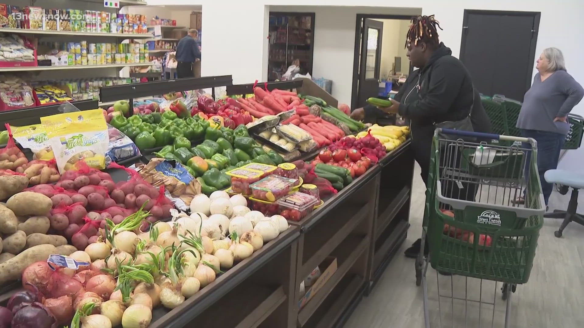THRIVE Peninsula Food Pantry steps up to provide food and financial assistance to furloughed federal workers during the government shutdown.