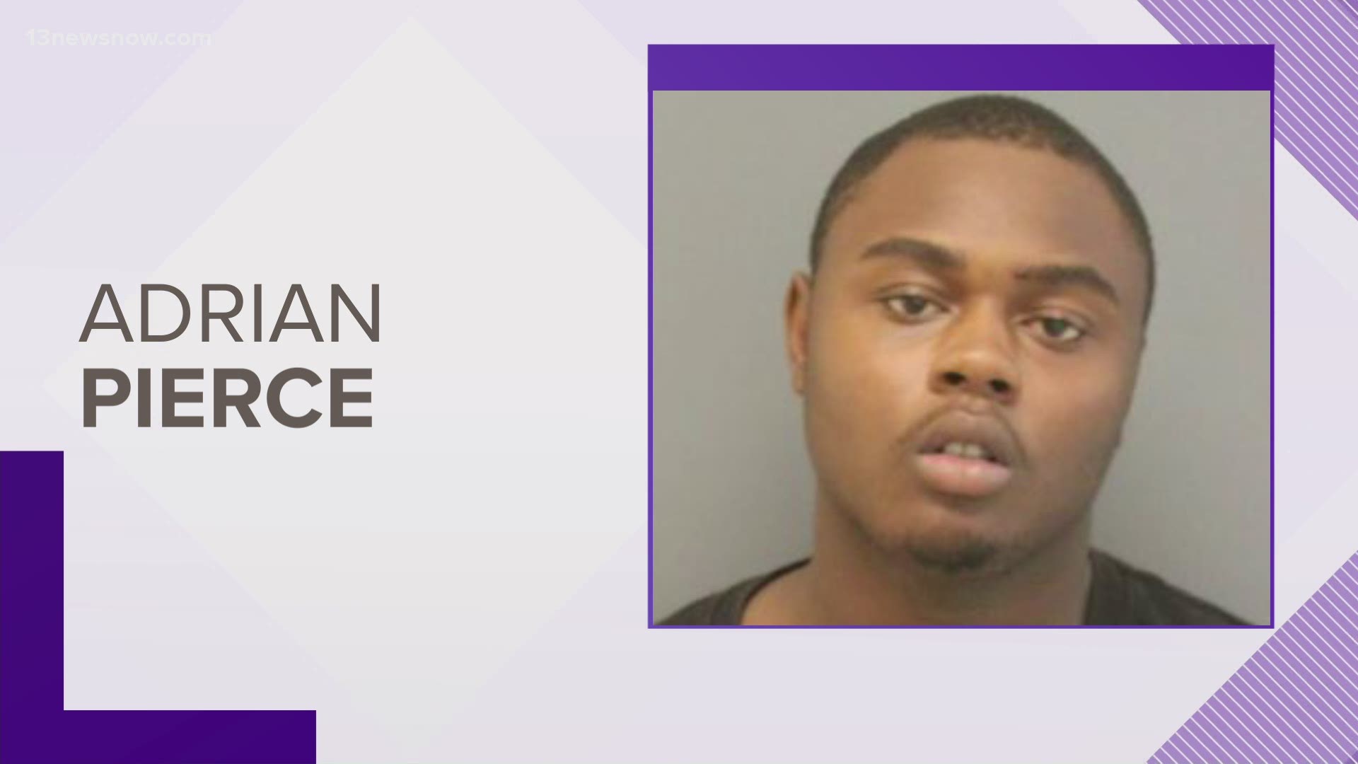 Adrian Pierce faces several charges including second-degree murder for the shooting death of 18-year-old Khali Rahquan Curry.