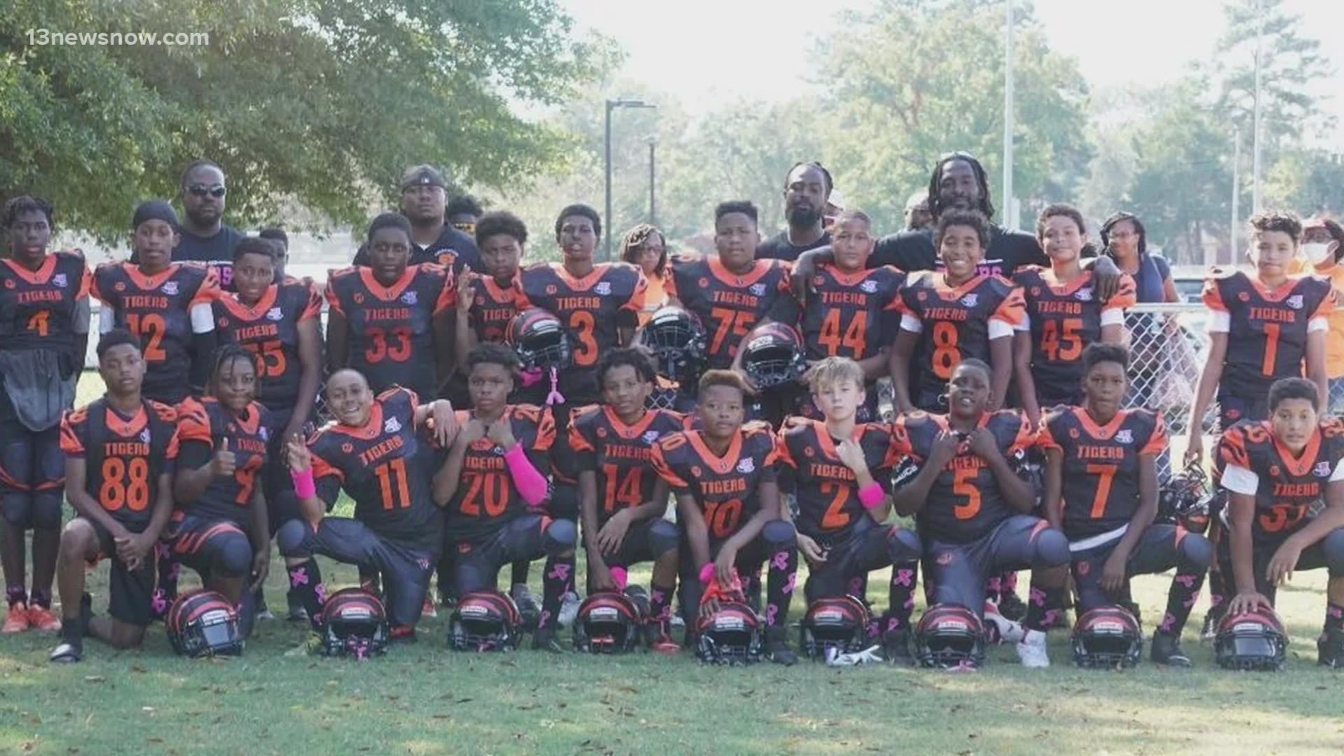 MAKING A MARK Portsmouth Youth Football Team Heads To National 