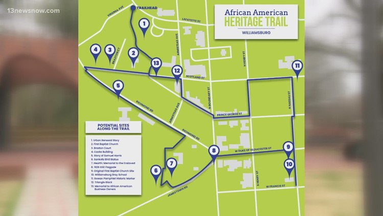 City of Williamsburg seeks input on African American heritage trail