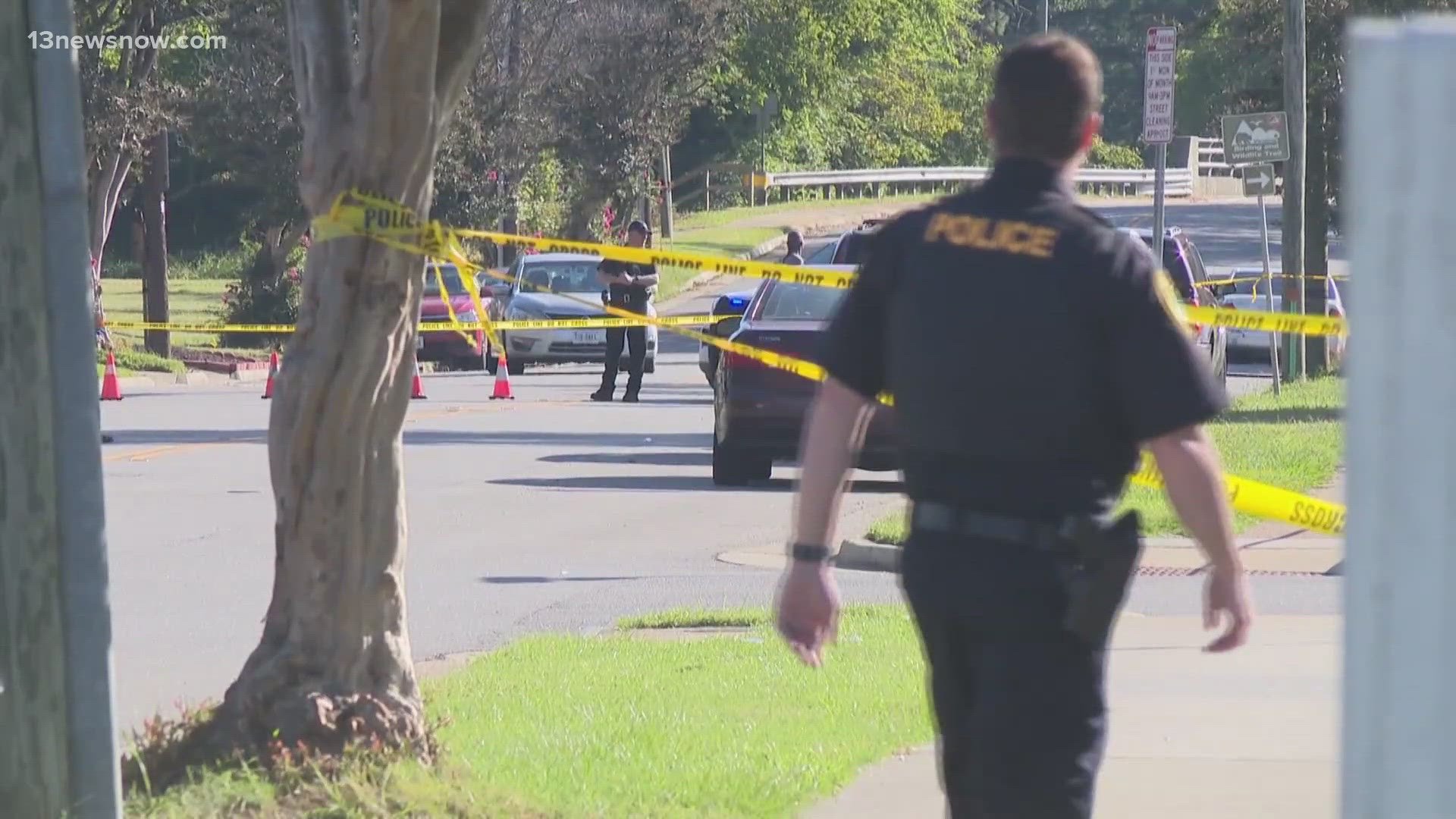 Shotspotter radar was alerted to a gunshot around 6:30 a.m. Monday at the corner of Garden Drive and 16th Street, a Menchville High School bus stop.