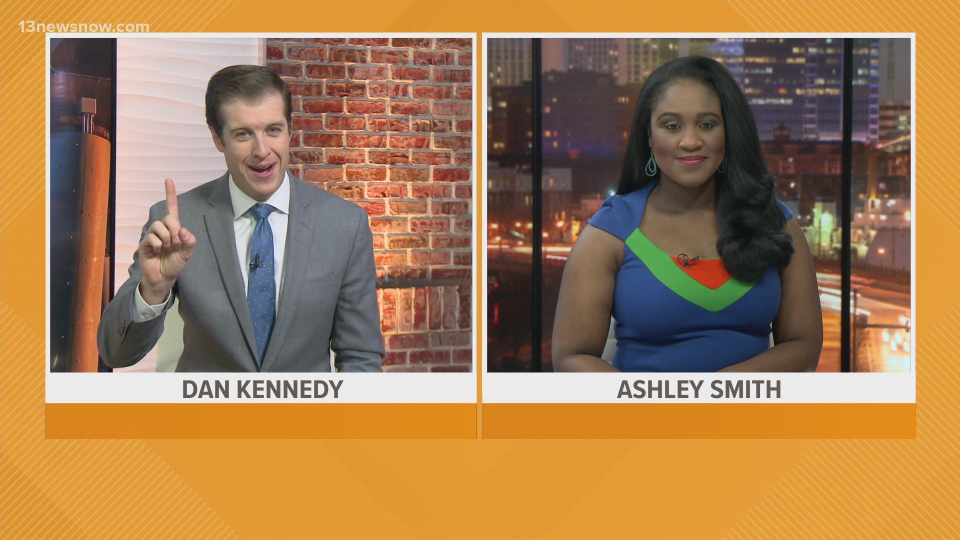 Top stories: 13News Now at daybreak with Dan Kennedy and Ashley Smith, Nov. 25, 2020.