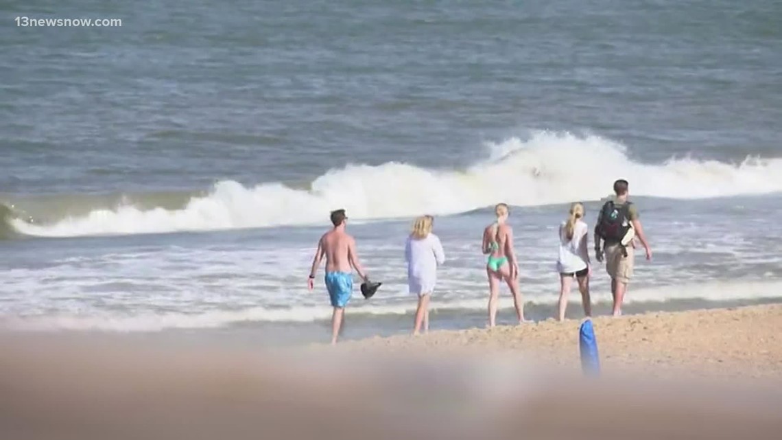 OBX beachgoers enjoy holiday weekend; downgraded Tropical Depression Colin to bring minimal impact