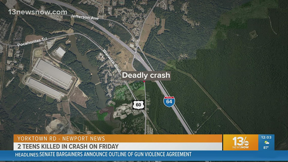 Two Teens killed in crash on Yorktown Road