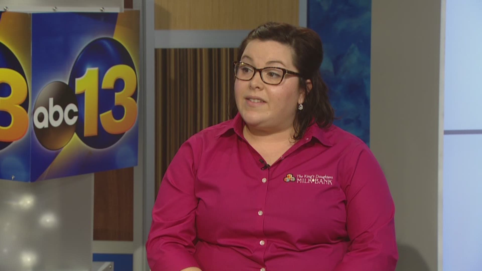 They're continuing the theme of kindness to others by introducing a way that new mothers and lactating women can help those infants in intensive care. Here to tell us more is Ashlynn Baker, Nurse Manager of the CHKD Milk Bank.