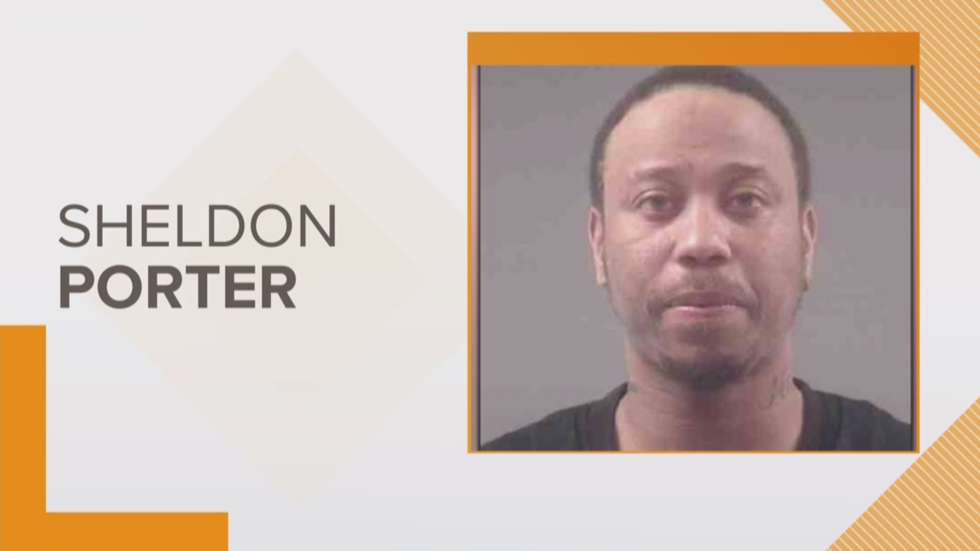 Sheldon Porter is accused of killing Wilbur Giles and Chiquita Giles on March 16.