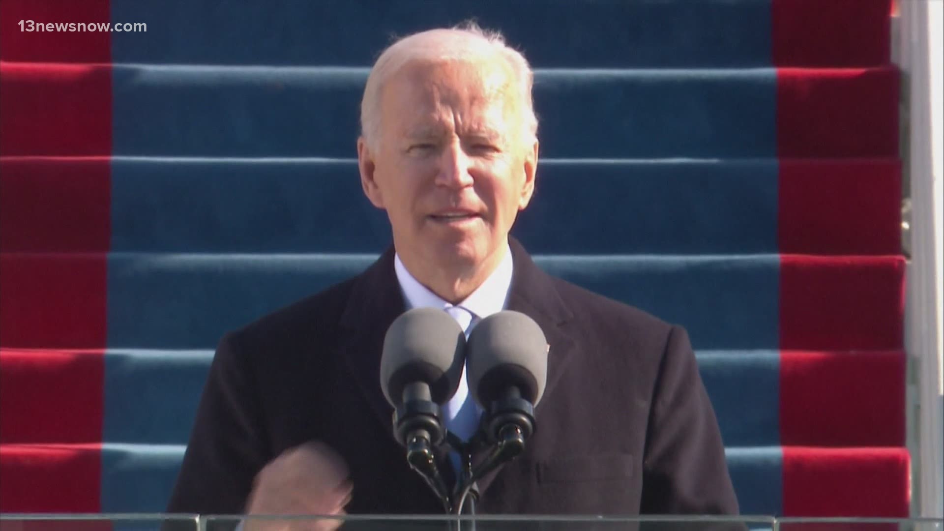 At the inauguration, President Biden made it clear how torn the nation is and the enormous challenge facing the nation to heal and to build that more perfect union.