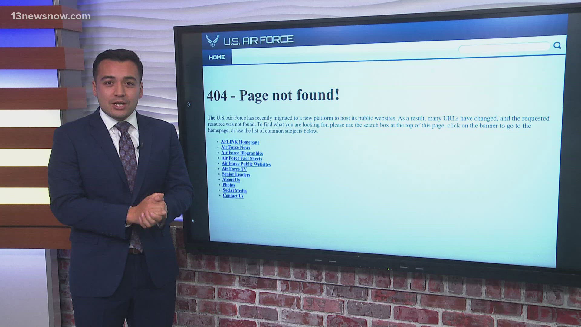 Diversity initiative wiped from Langley Air Force Base website