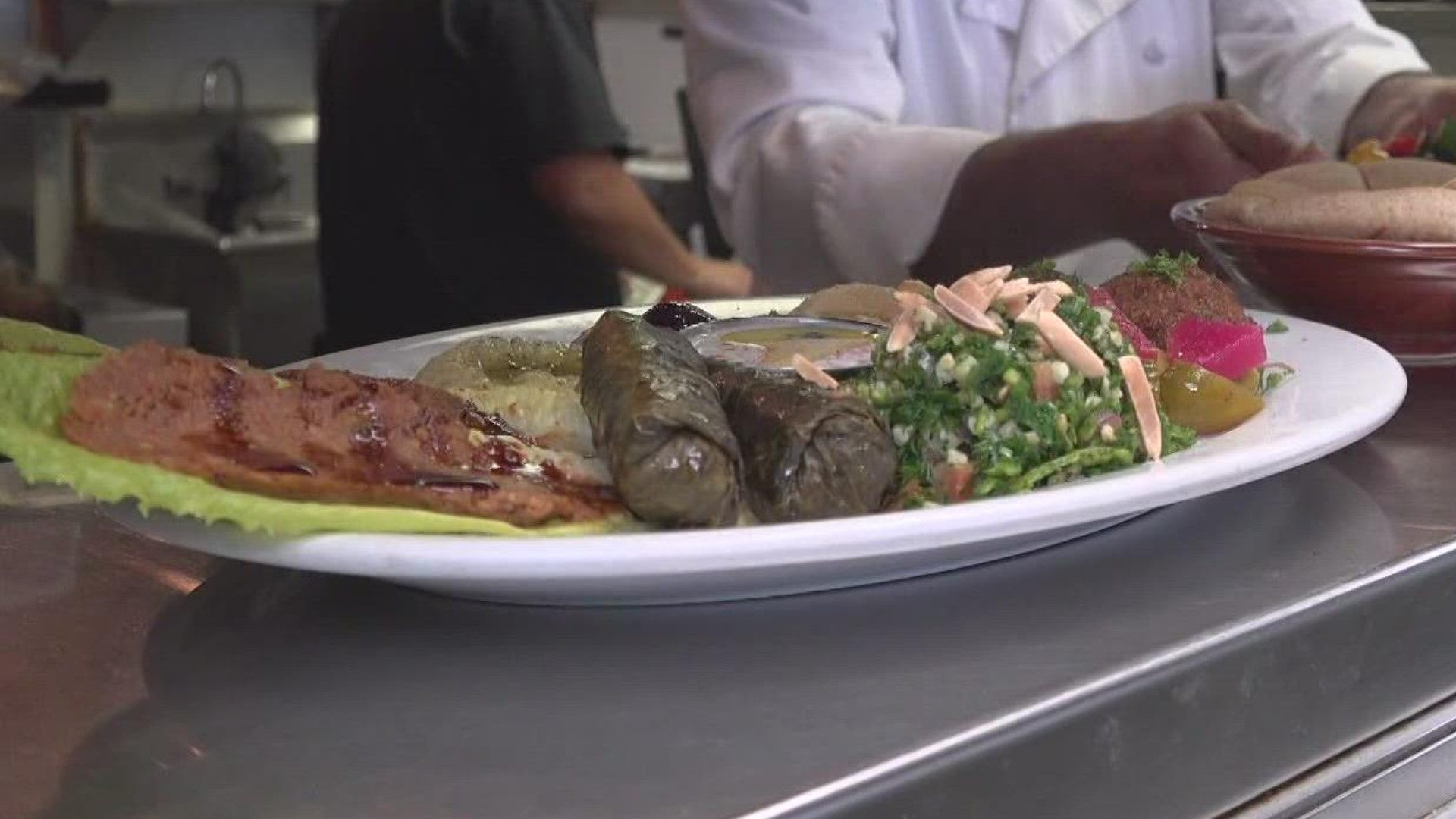 The owner of Baladi Mediterranean Cafe says all of their food is made in-house. They offer meat, seafood and vegetarian options on the menu.