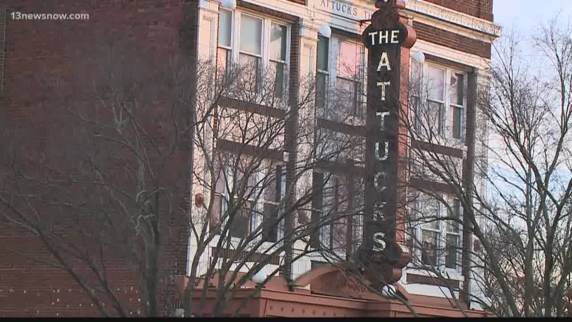 The Attucks Theatre in Norfolk is celebrating its 100-year-anniversary since it opened in 1919.
