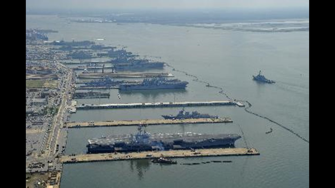 Parts of Norfolk Naval Station experience power outage | 13newsnow.com