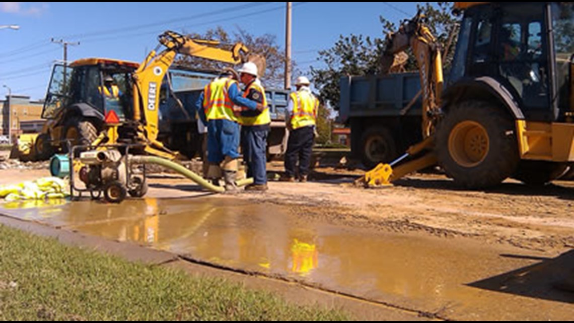 Hampton street could take a week to fix after water main break ...