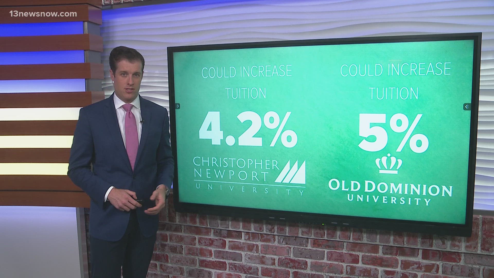 NSU is looking at a 3% increase in tuition. Housing and dining service fees could also go up by 3%.