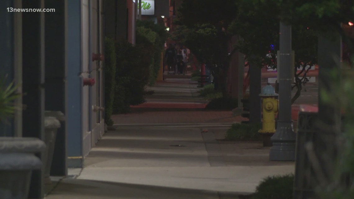 Virginia Beach police enforce 9:30 p.m. Oceanfront curfew as businesses and residents feel the impacts