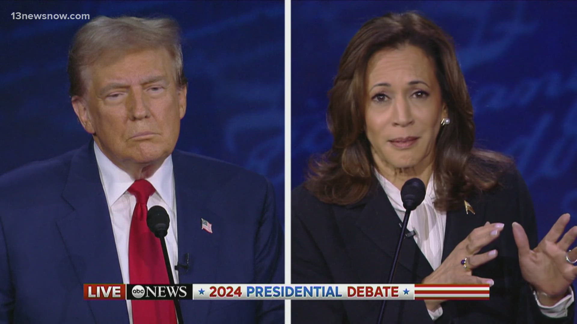 Takeaways from Harris and Trump's first presidential debate | 13newsnow.com