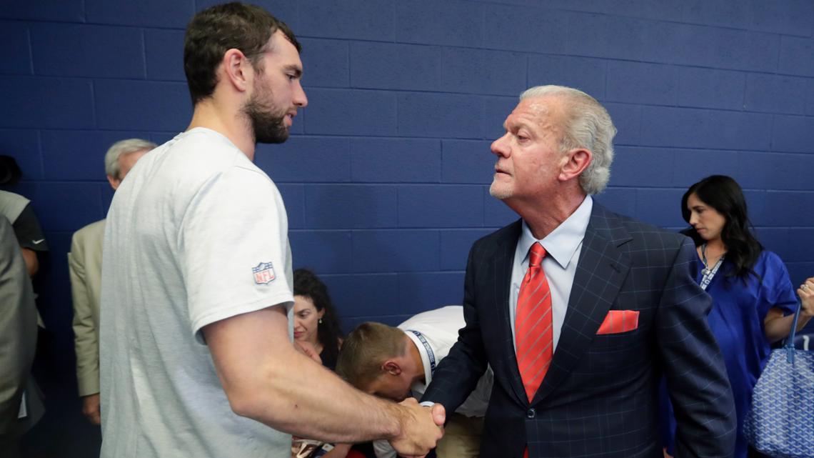 Colts QB Andrew Luck retires, announces decision in emotional speech