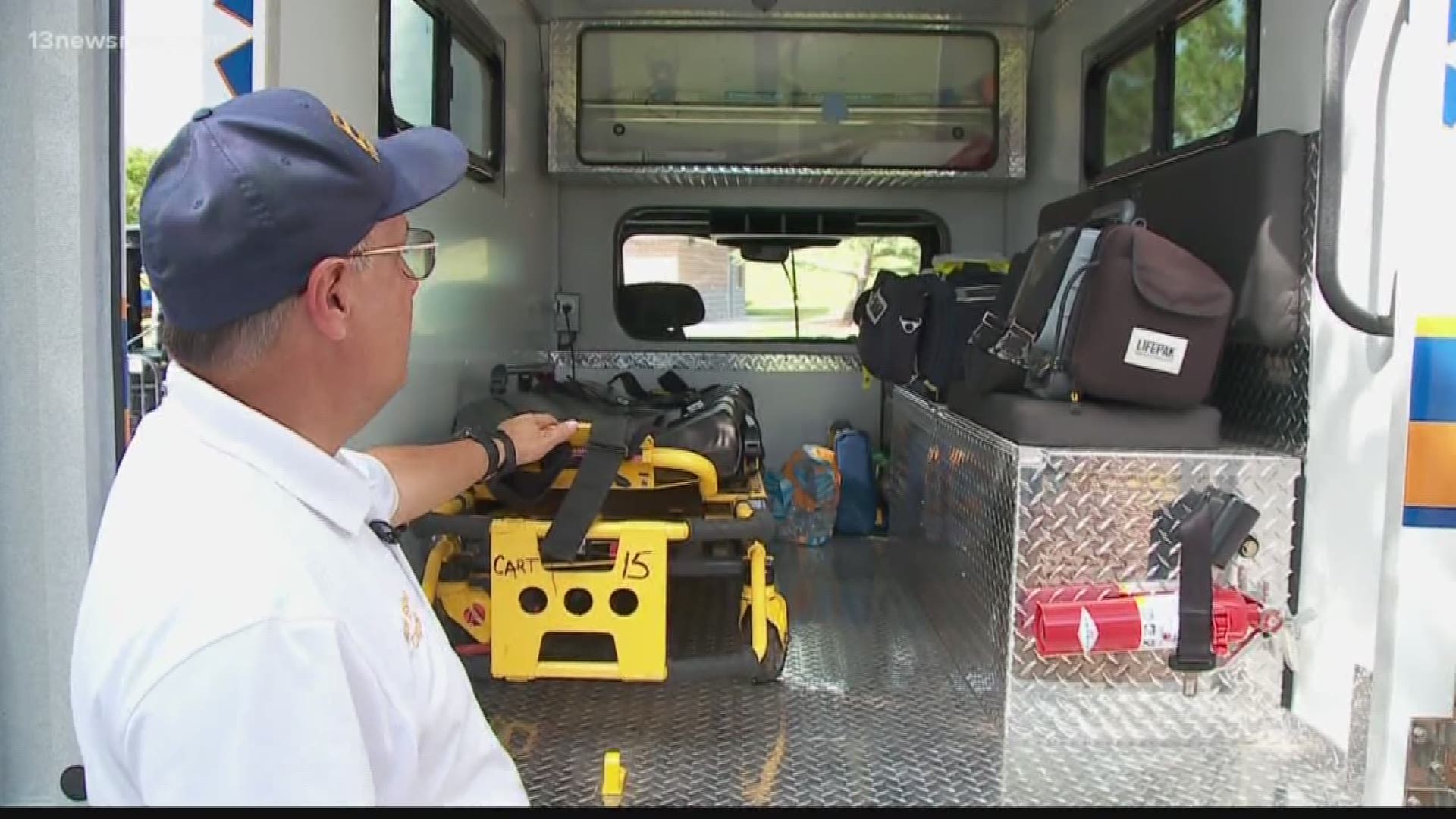 Virginia Beach EMT's say a large crowd can be challenging if there are any emergencies.