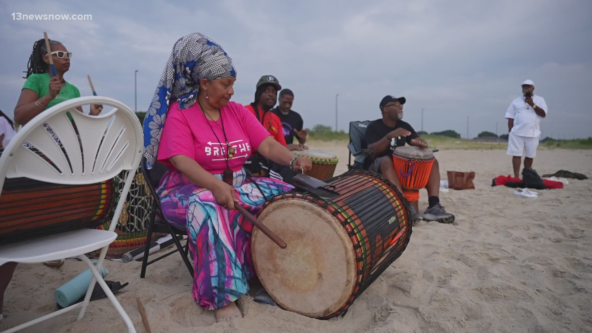 Traditional African culture filled the air this weekend in Hampton for the commemoration of African Landing Day.