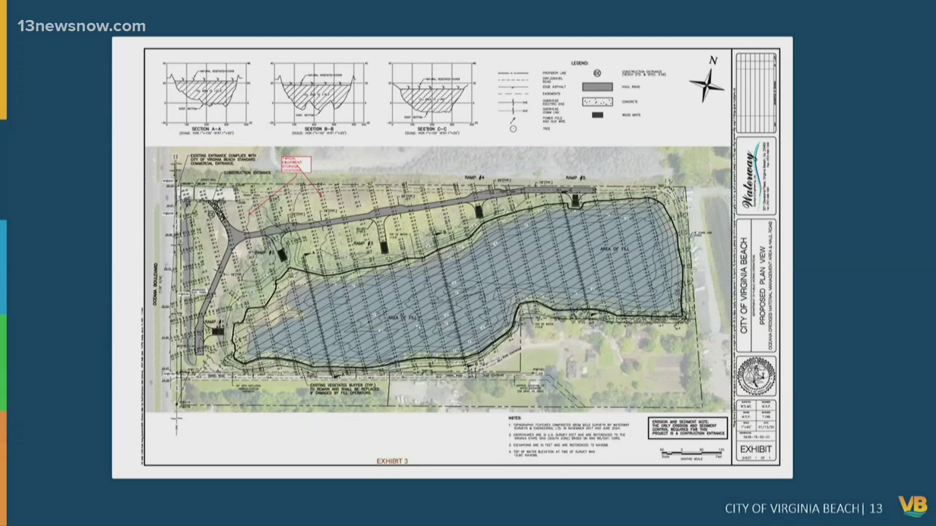 The Virginia Beach City Council voted to fill a pond with dredged material despite local opposition.