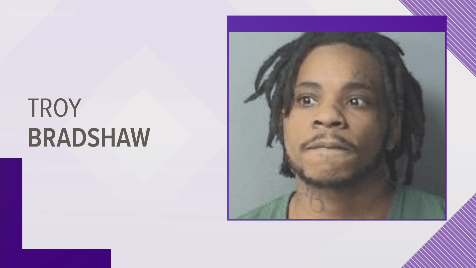 Police say Troy R. Bradshaw was last seen on May 19 around 2:45 a.m. in the 500 block of Mariners Way. He needs his medication.