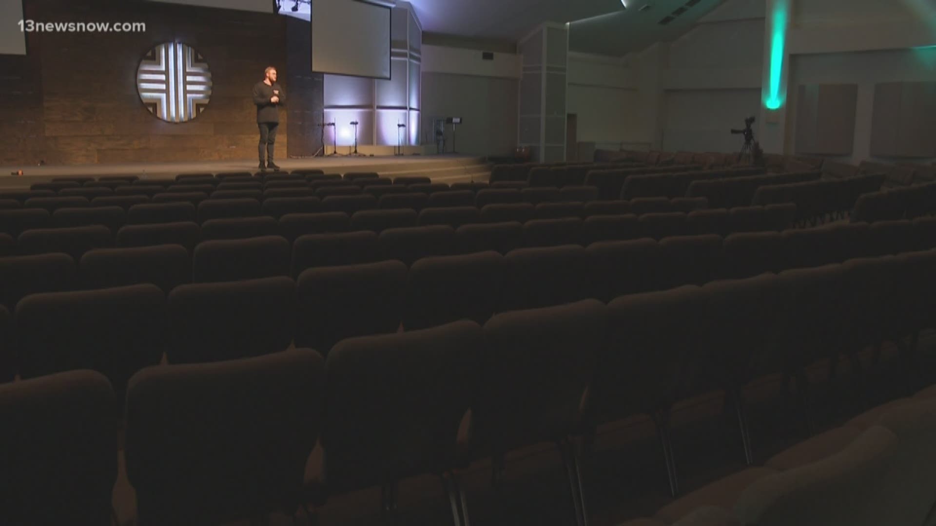 Some Hampton Road churches closing doors and reaching their congregations online.