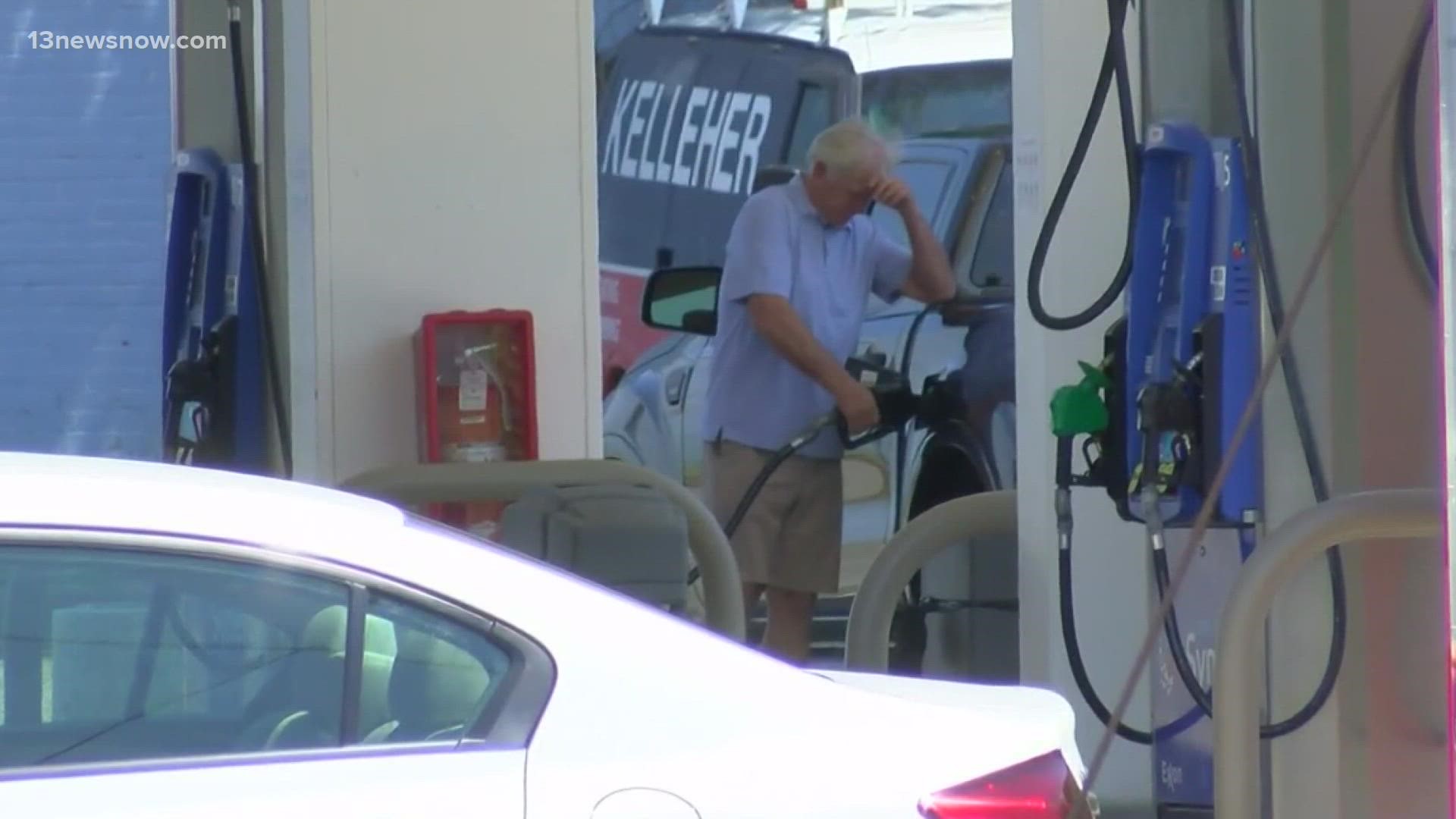 Virginia drivers are saying they are shocked at the numbers they are seeing at the pump.