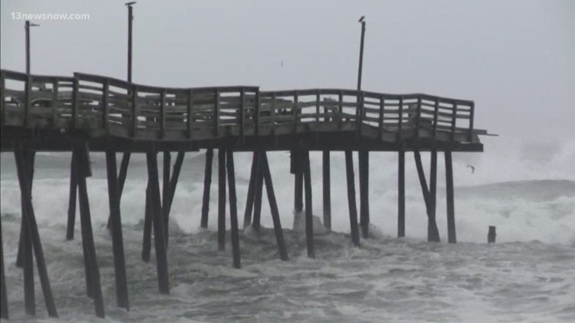 Outer Banks' Avalon Pier and Nags Head Pier heavily damaged by ...