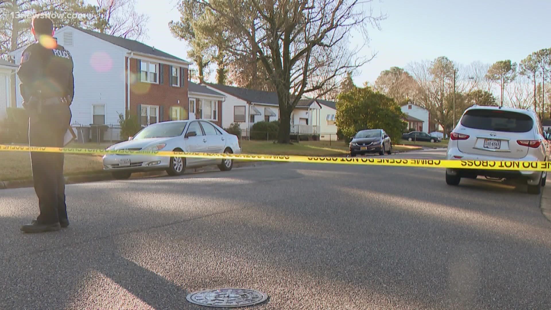The Hampton Police Division is investigating a shooting that killed a man Thursday morning.
