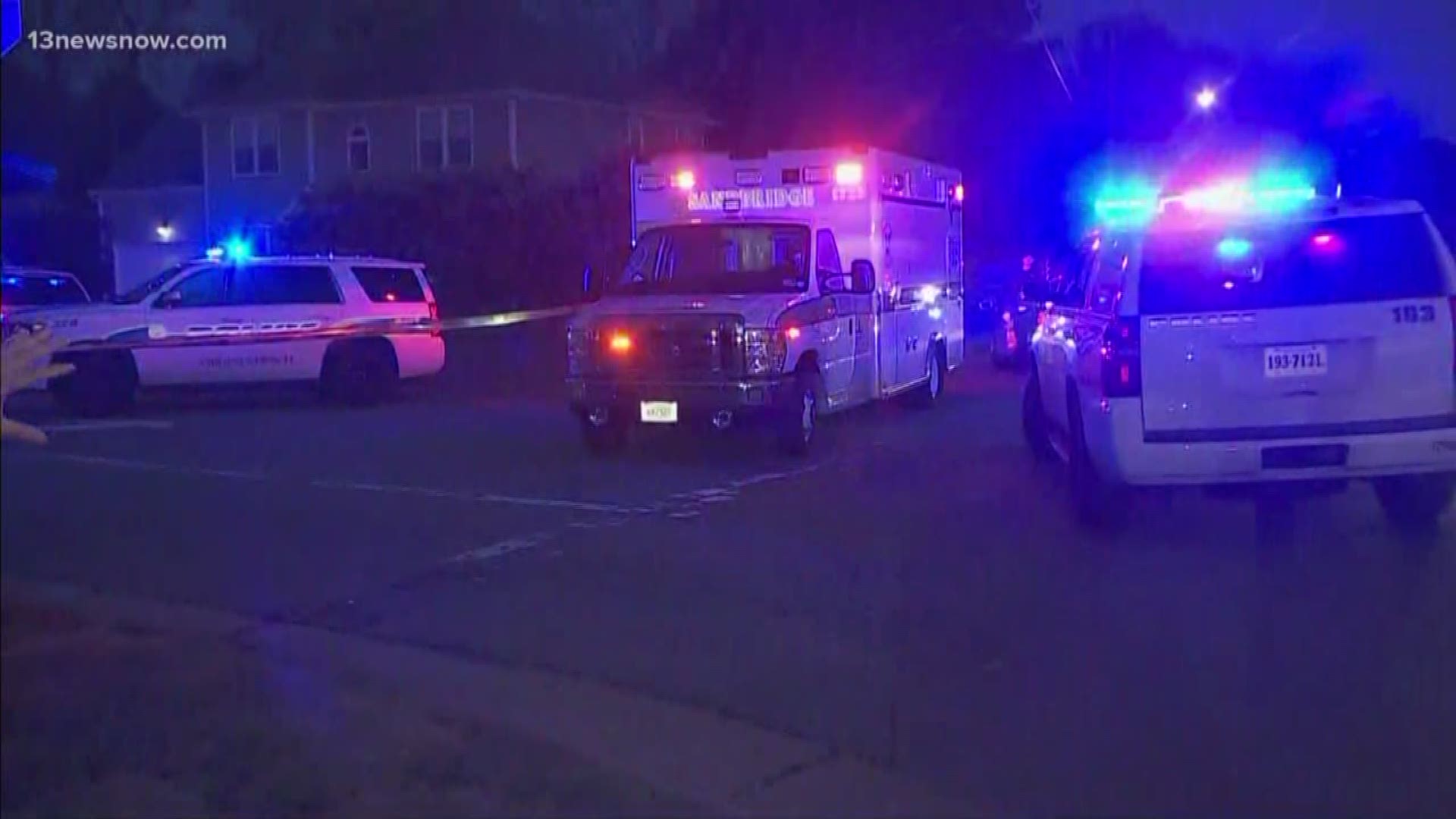 Virginia Beach police are on the scene of a deadly shooting on Elson Green Avenue.