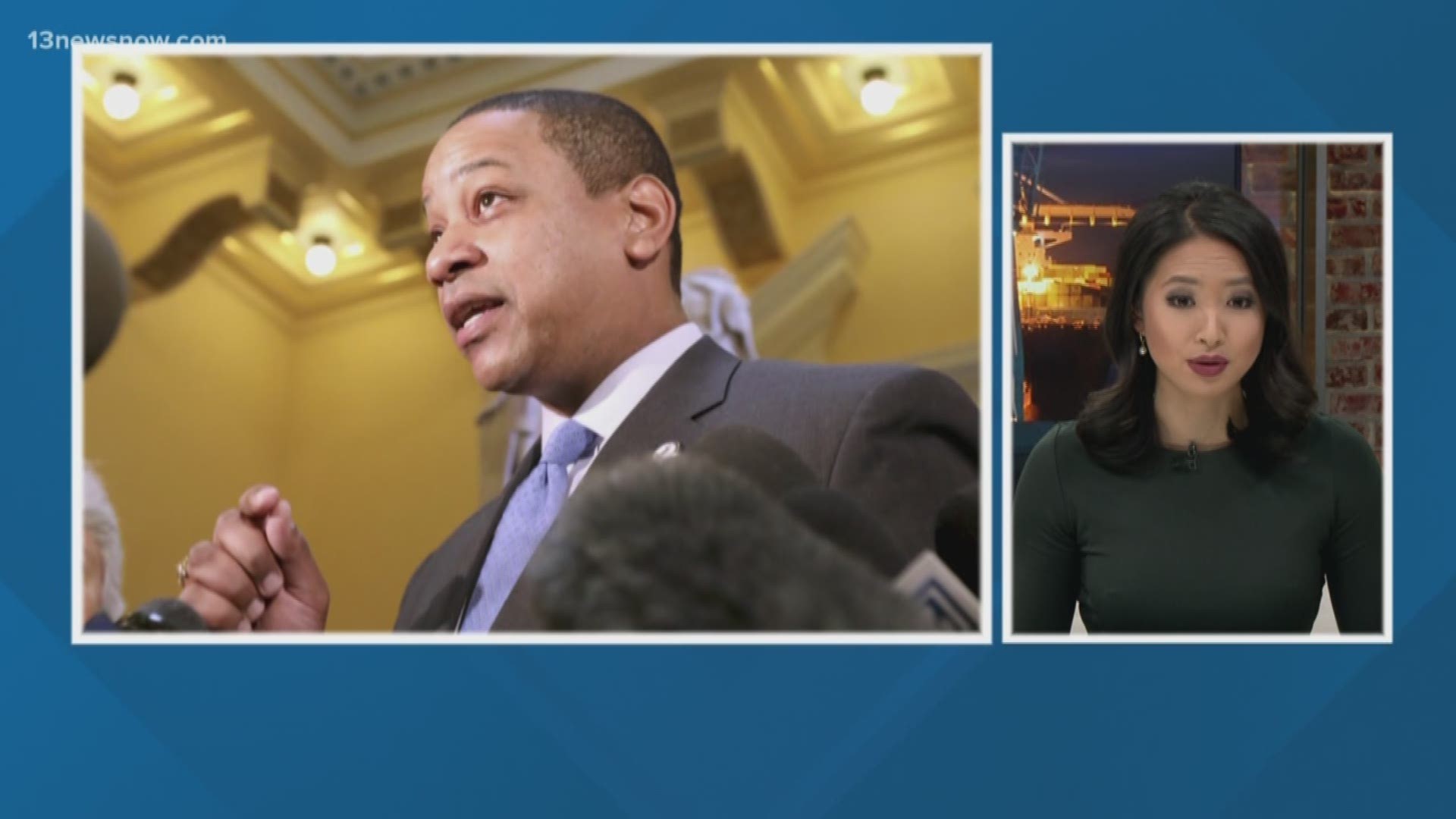 Democratic Lt. Gov. Justin Fairfax issued a statement repeating his strong denials that he had ever sexually assaulted anyone