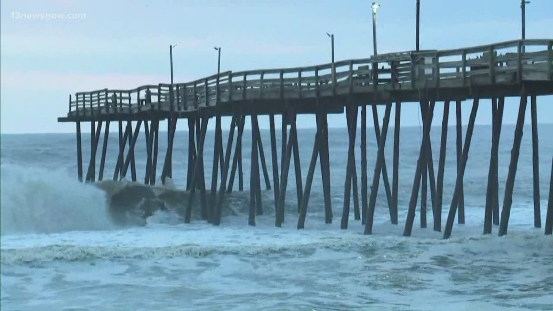 After Hurricane Dorian destroyed parts of it, the owners of the Avalon Pier posted a GoFundMe on Facebook and said they plan to rebuild. They need $100,000 to do it.