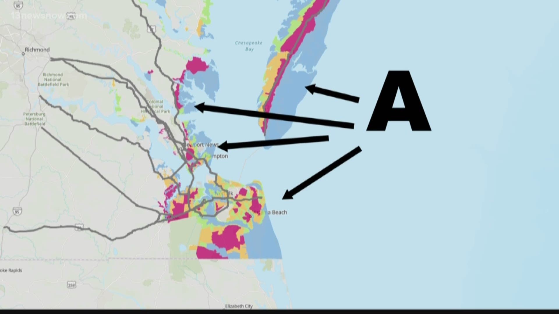 The order came ahead of Hurricane Florence and affects roughly 245,000 people in Hampton Roads. Zone A is one of four hurricane evacuation zones in the state.