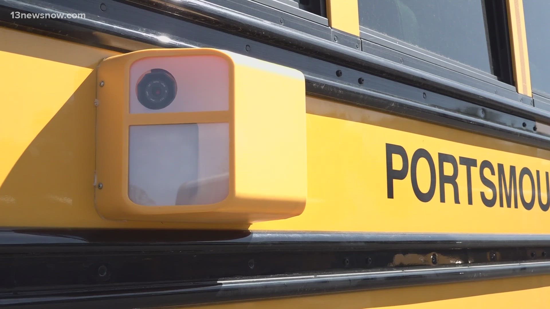 Ten school bus cameras went live on Monday. Brenna McIntosh has the details on the new technology.