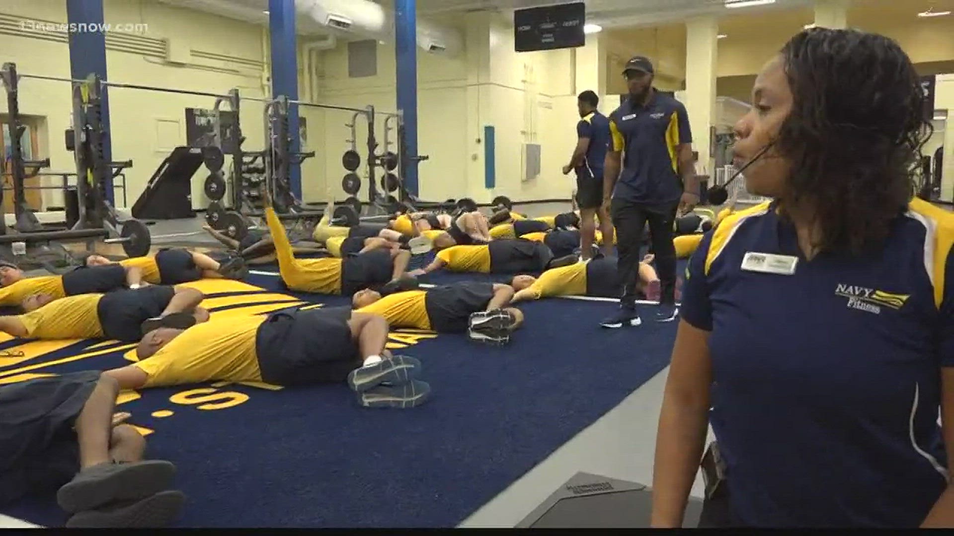 Naval Station Norfolk's new fitness program
