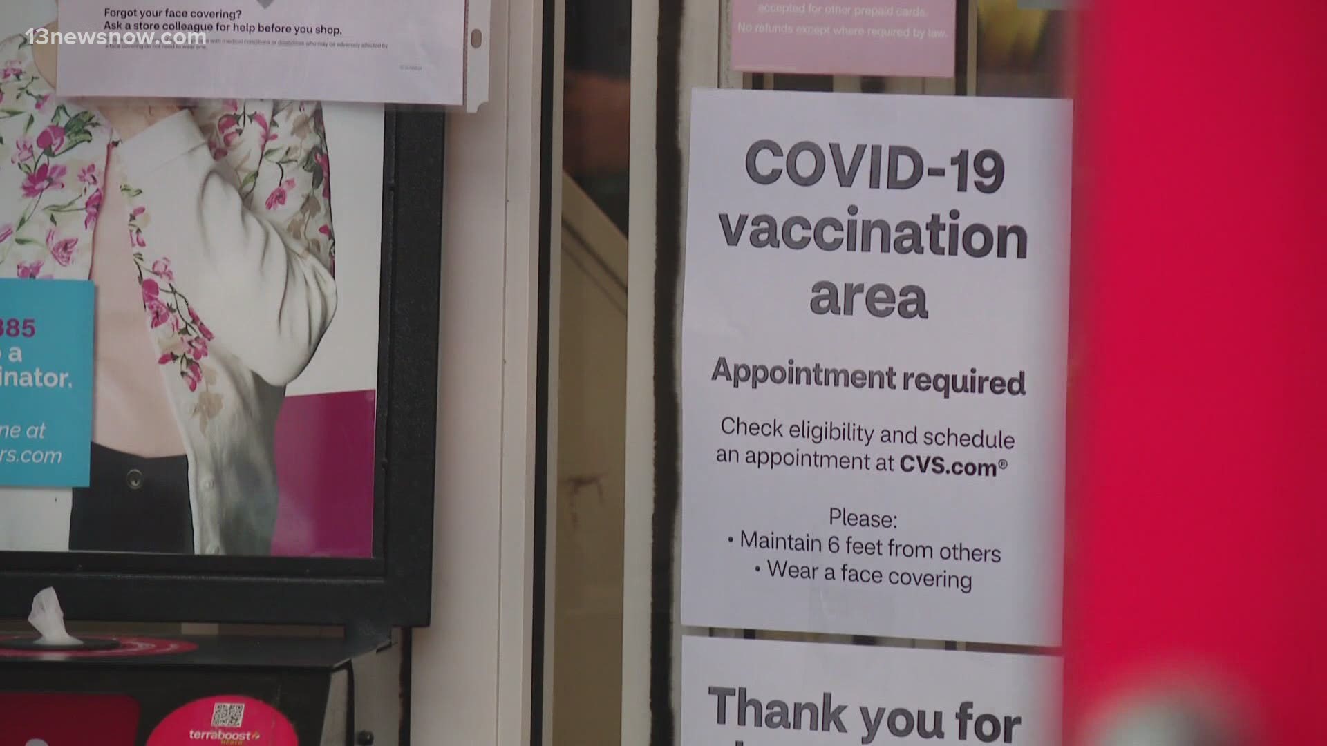 After a bumpy start to the rollout, CVS began giving COVID-19 shots Friday to people 65 and older.